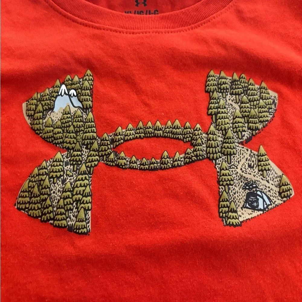 Under Armour Bold orange Short Sleeve Tee